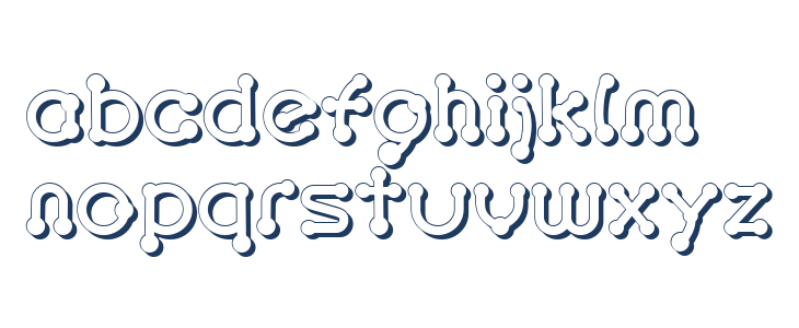 pierced  tree-d Lowercase