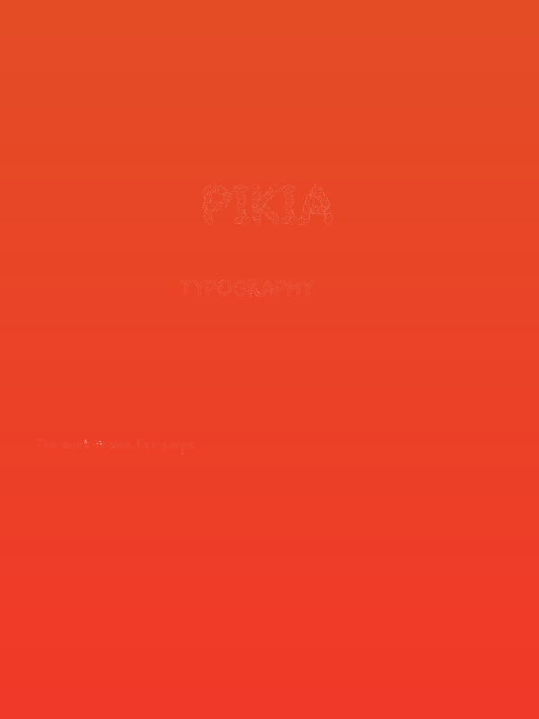 pikia Poster