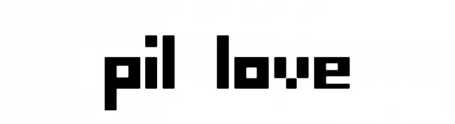 pil love  les polices de caractères gratuit tlcharger
