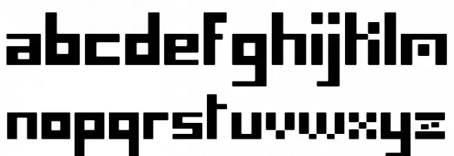 pil love 字体 小写