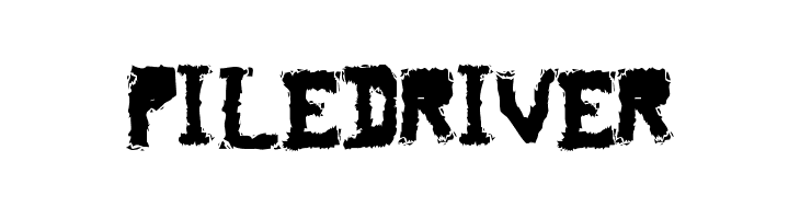 piledriver Font