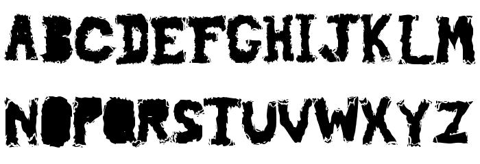 piledriver Font LOWERCASE