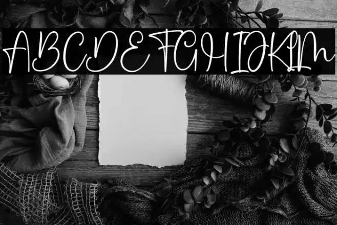 pink pastel Font examples