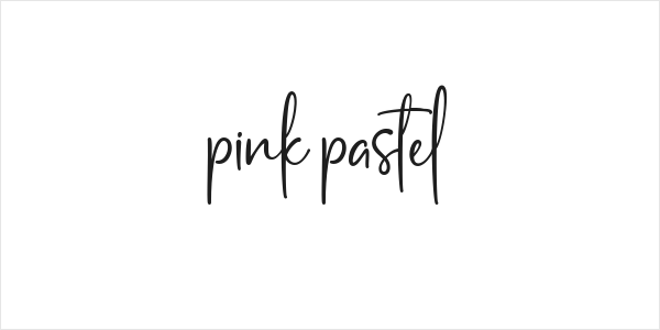 pink pastel Logo