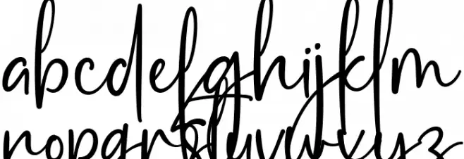 pink pastel Caratteri MINUSCOLO