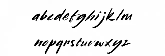 pinksture Caratteri MINUSCOLO