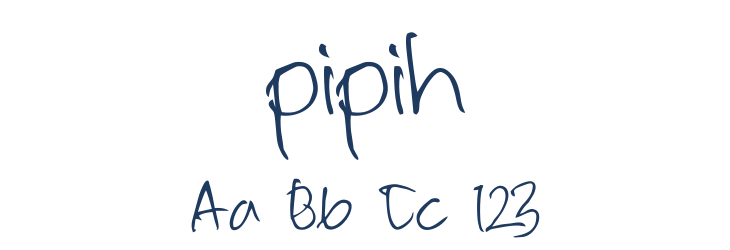 pipih Font Preview