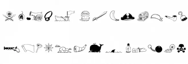 pirats Font LOWERCASE