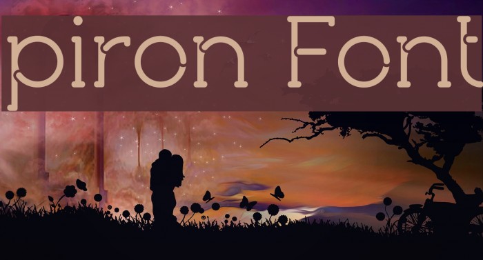 piron Font examples