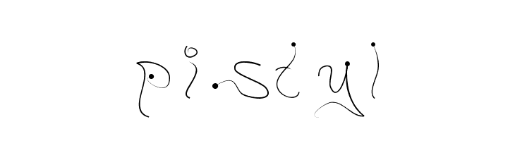 pistyl  Frei Schriftart Herunterladen