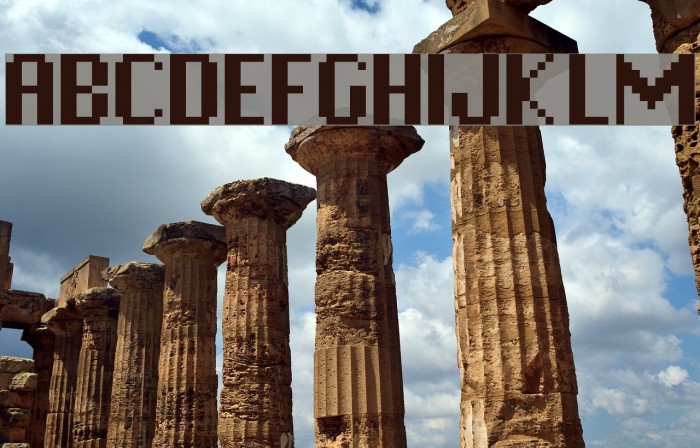 pix Chicago Font examples