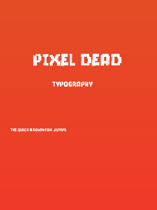 pixel dead Poster