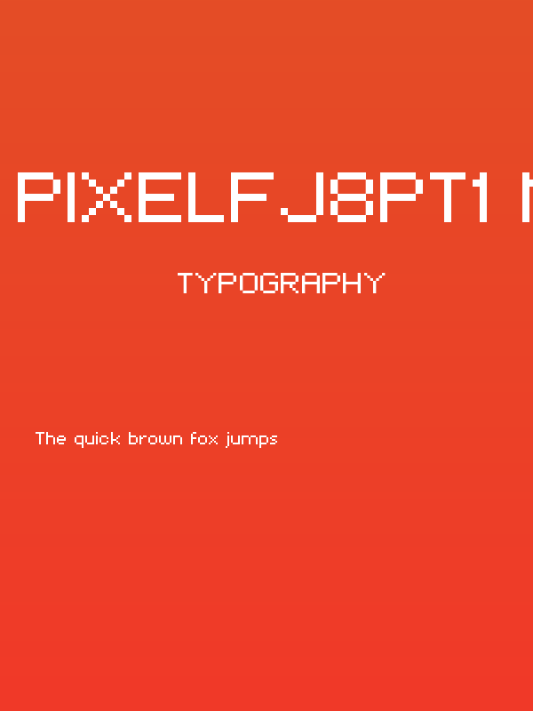 pixelFJ8pt1 Normal Poster