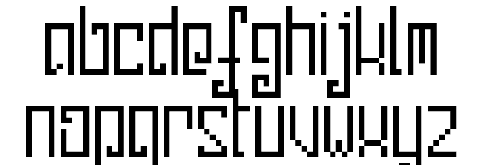 pixelanky CE DEMO Font LOWERCASE