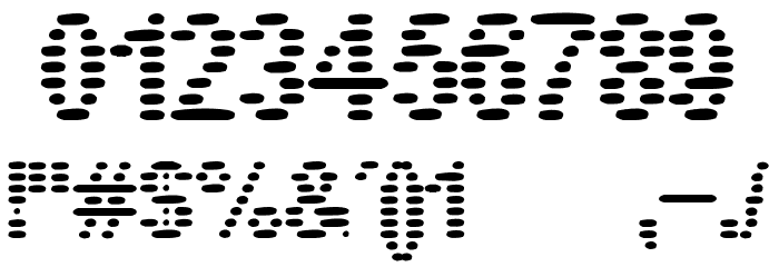 pixelino Font OTHER CHARS