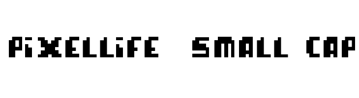 pixellife  small cap  नि: शुल्क फ़ॉन्ट्स डाउनलोड