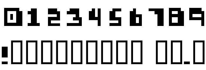 pixellife small cap Font OTHER CHARS