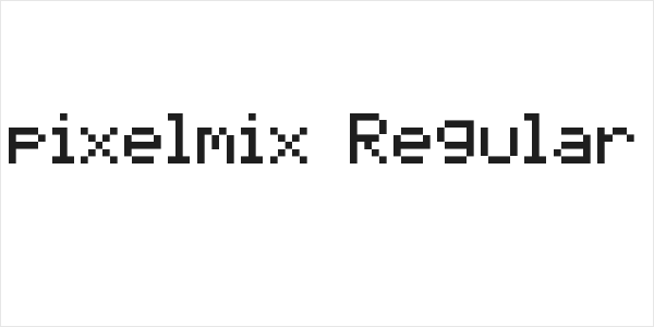pixelmix Regular Logo