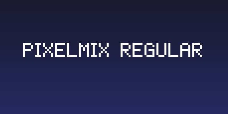 pixelmix Regular Social Header