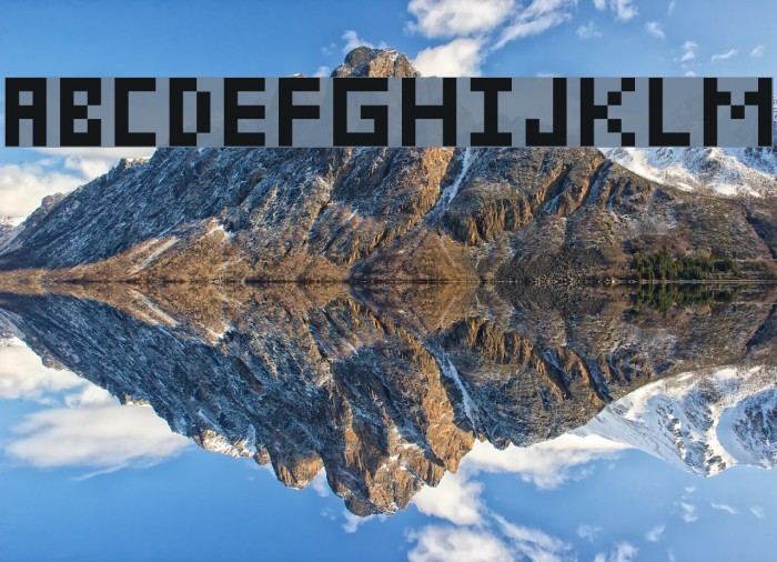 pixelmix micro Regular Font examples