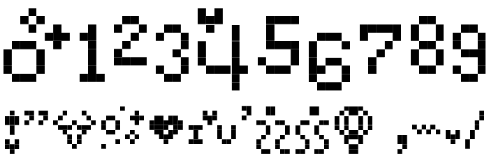 pixelpoiiz Font OTHER CHARS