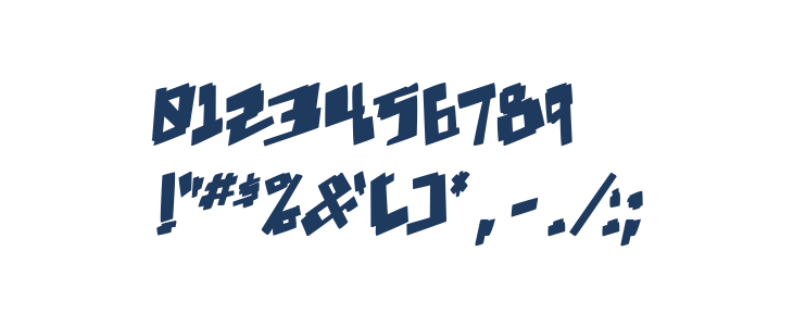 pixelpunk Bold Italic Other Characters