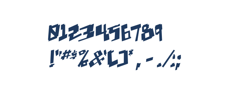pixelpunk Italic Other Characters