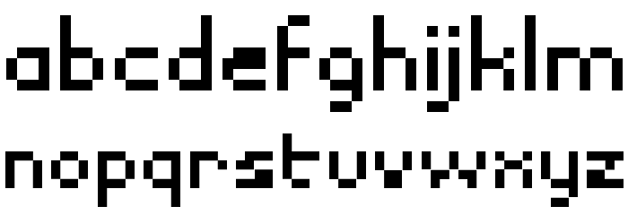 pixie Font LOWERCASE