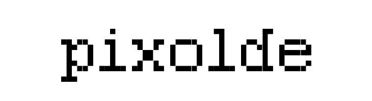 pixolde Font