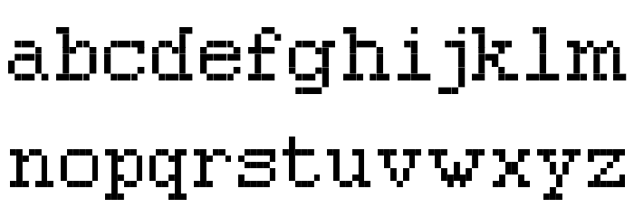 pixolde Font LOWERCASE