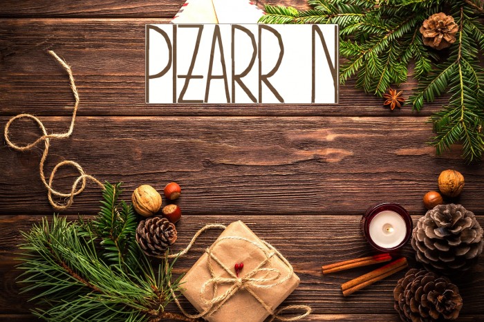 pizarrón Font examples
