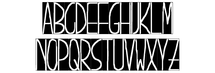pizarrón Font LOWERCASE