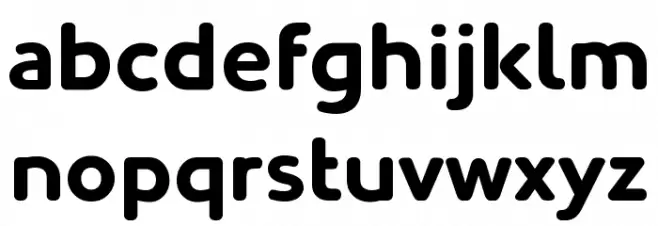 PJ Masks Bold Font LOWERCASE