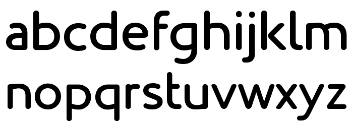 PJ Masks Regular Font LOWERCASE
