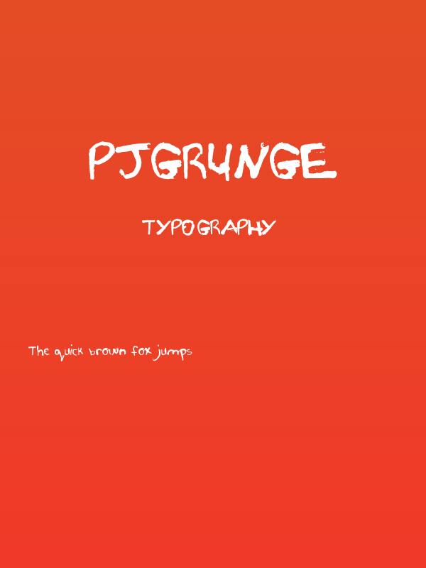PJGrunge Poster