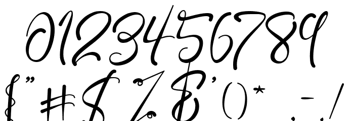 Pjaulline Font OTHER CHARS
