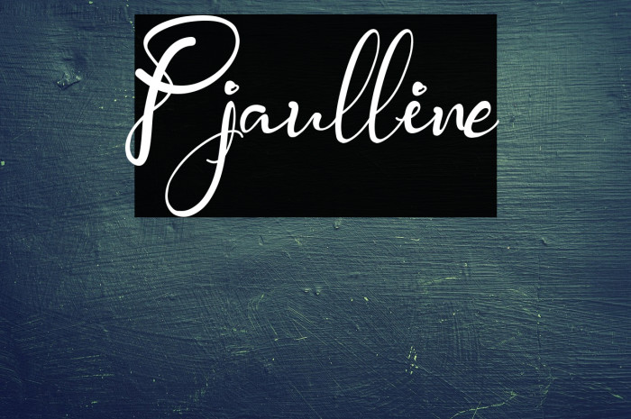 Pjaulline Example 2