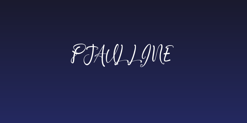 Pjaulline Social Header