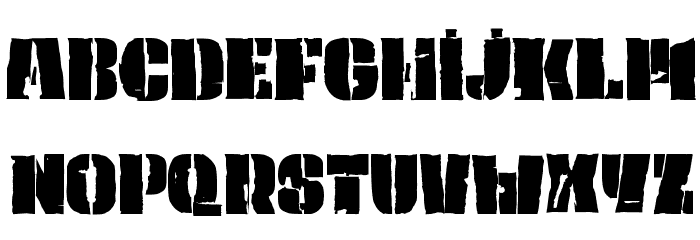PK Captain Font LOWERCASE
