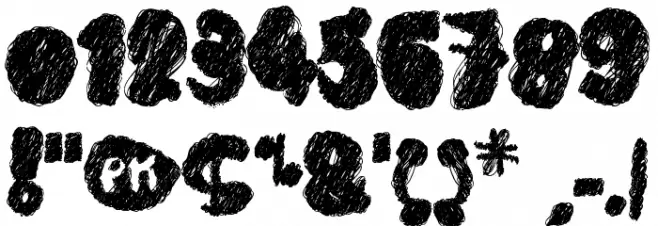 PK CoBrA Font OTHER CHARS