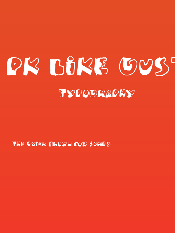 PK Like Guston Poster