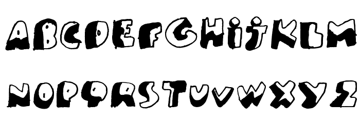 PK Like Guston Schriftart Kleinbuchstaben