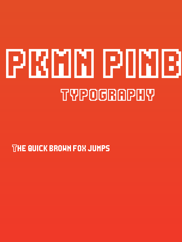 PKMN Pinball Regular Poster