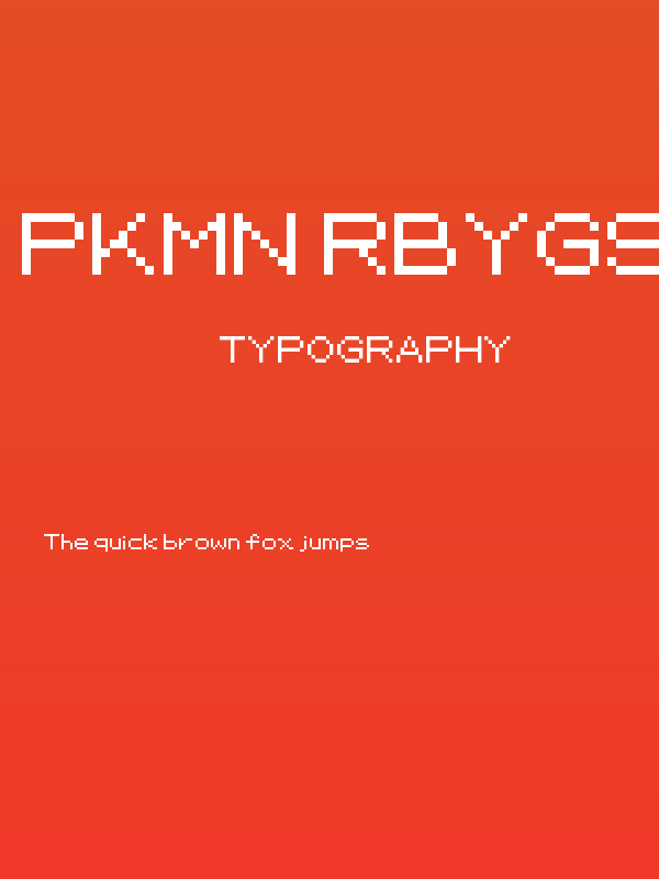 PKMN RBYGSC Regular Poster