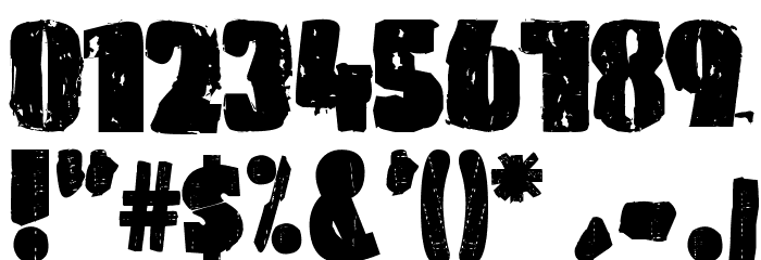 PK&co Font OTHER CHARS