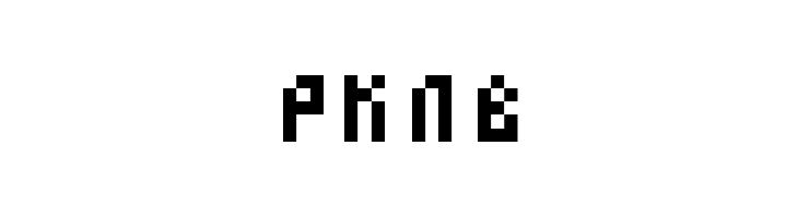 pKNB  font caratteri gratis