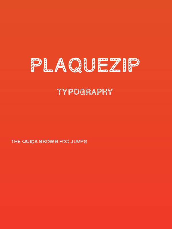 PLAQUEZIP Poster