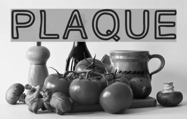 PLAQUE Font examples