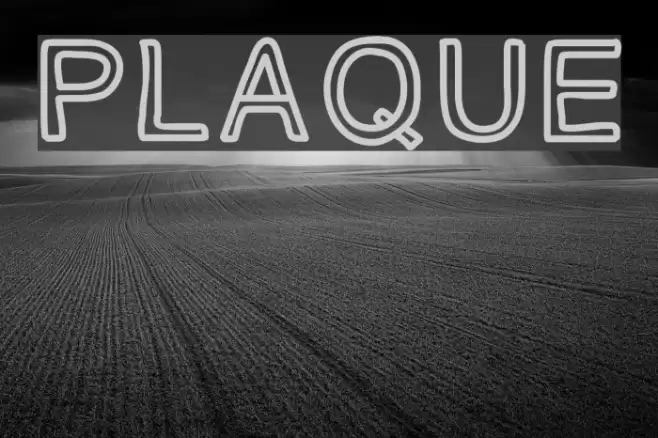 PLAQUE Font examples