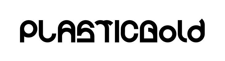 PLASTIC Bold  font caratteri gratis